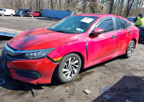 2017 Honda Civic Ex from USA, damaged, VIN 2HGFC2F78HH564957